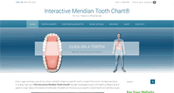 Desktop Screenshot of meridiantoothchart.com